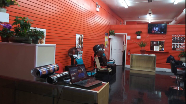 Interior of Flowers Beauty Salon in Chicago