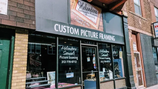 Exterior of Helendora Samuels Picture Framing in Chicago