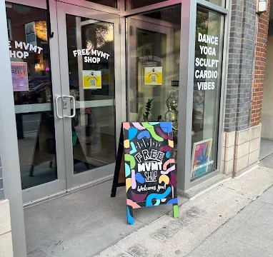 Exterior of Free MVMT Shop in Chicago