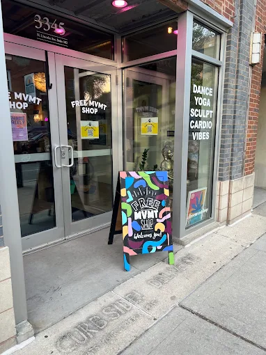 Exterior of Free MVMT in Chicago